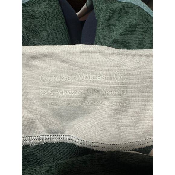 Outdoor Voices Spring Colorblock 7/8 Leggings Sz S - Picture 5 of 5